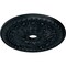 Ekena Millwork Tomango Egg & Dart Medallion (Canopies up to 6 3/4"), 27 7/8"OD x 3 7/8"ID x 2 1/2"P, Night Shade CM27TONSF - alternate 2
